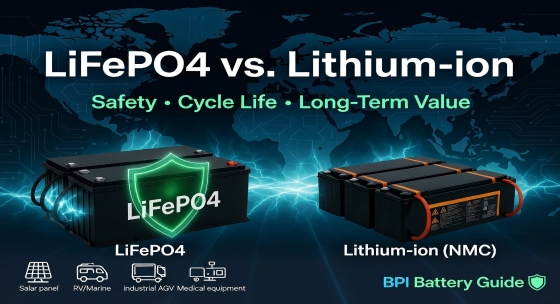 LiFePO4 vs. Lithium-Ion: A Deep Dive into the Future of Energy Storage